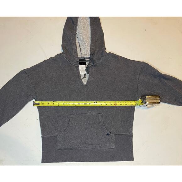 VTG Champion Women’s Hoodie Charcoal Gray Pullover Sz M Made in Jordan Y2K Era - Picture 5 of 10
